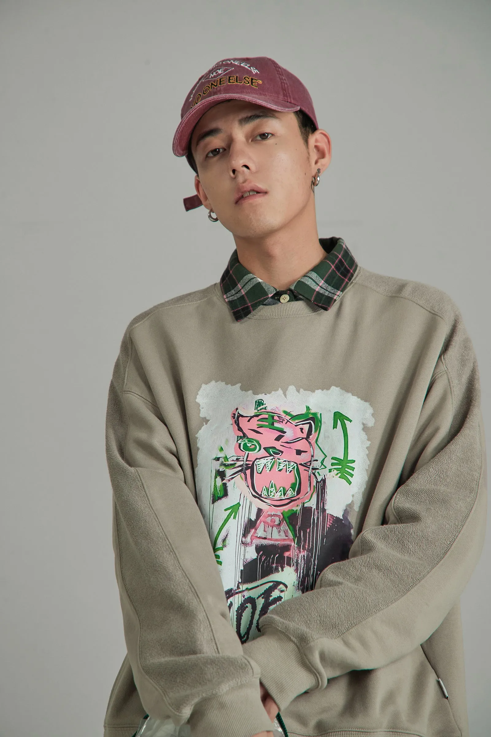 Artwork Loose Fit Sweater