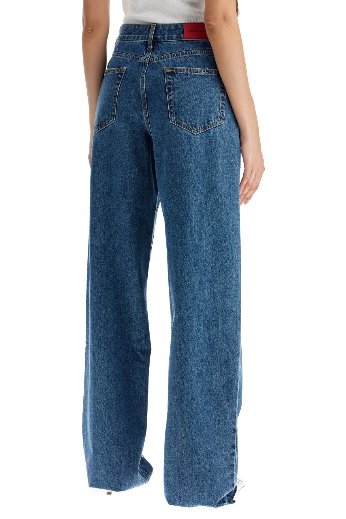 baggy jeans with applique