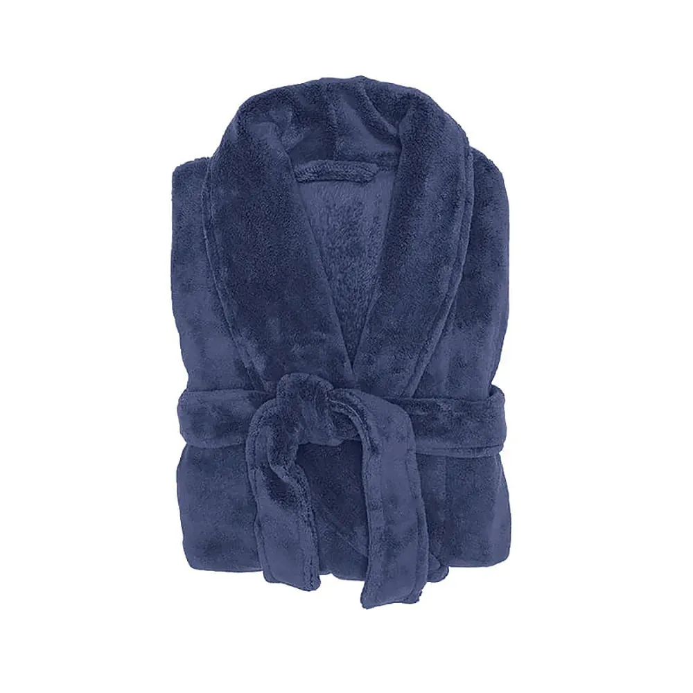 Bambury | Microplush Bathrobe - Denim