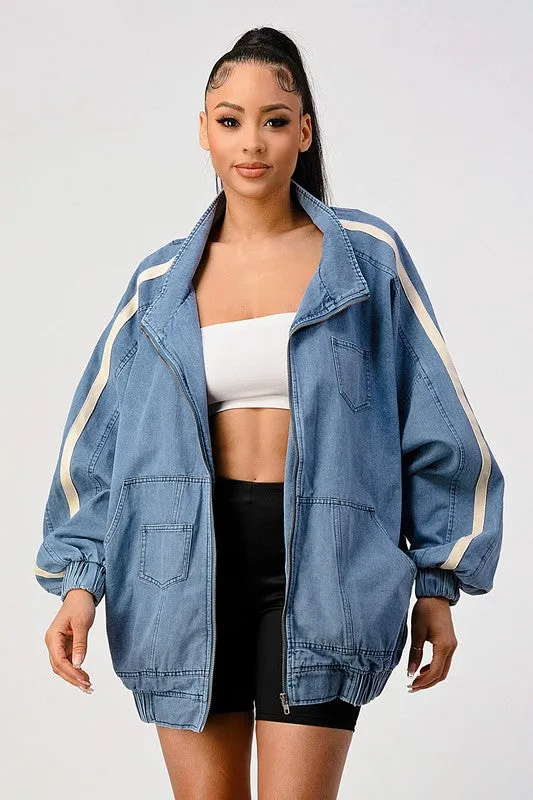 Be The Trend- Loose Fit Denim Jacket