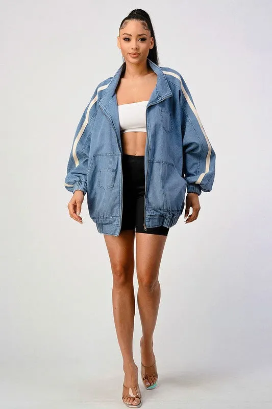 Be The Trend- Loose Fit Denim Jacket