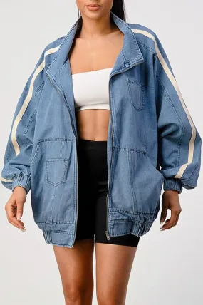 Be The Trend- Loose Fit Denim Jacket