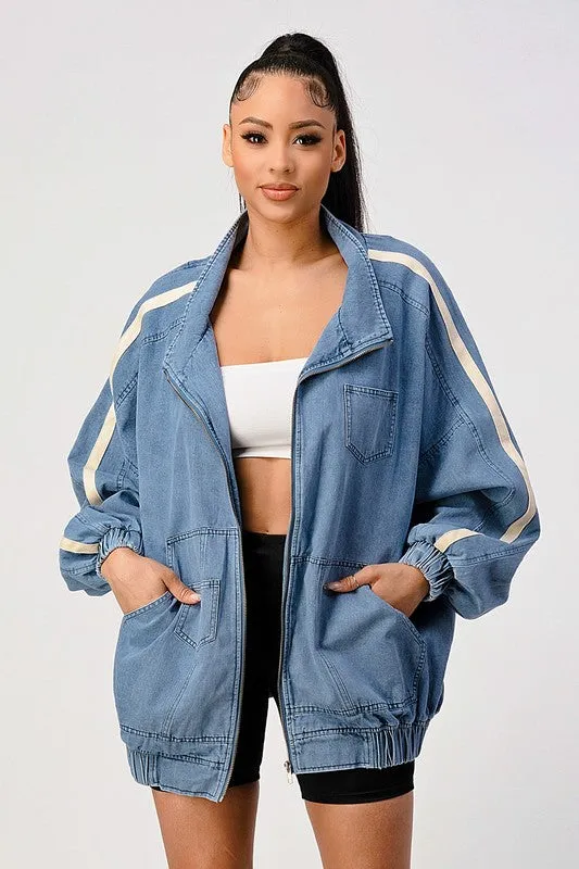 Be The Trend- Loose Fit Denim Jacket