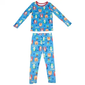 Cocomelon Colorful Characters AOP Toddler 2-Piece Pajama Set