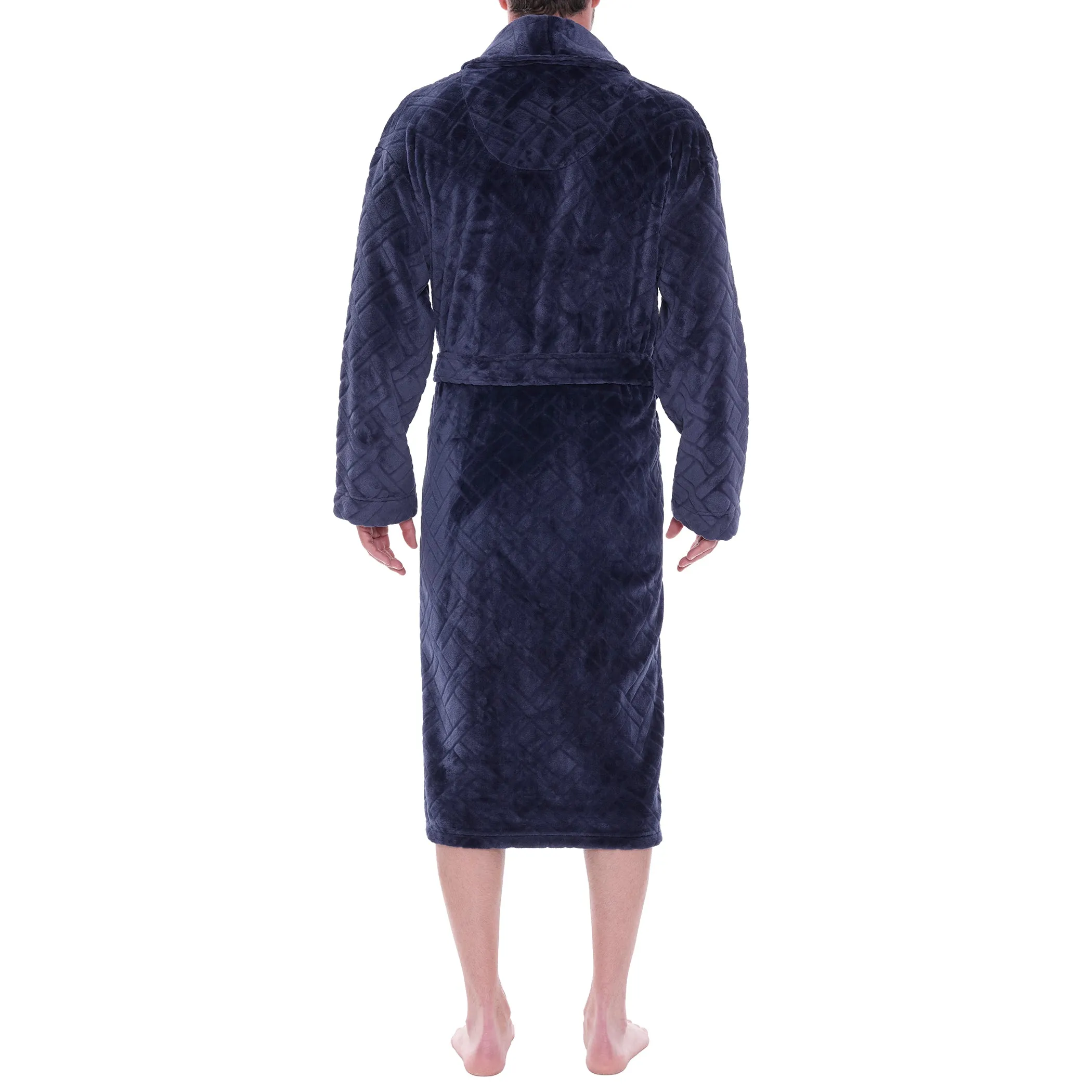 Crossroads Plush Fleece Shawl Robe