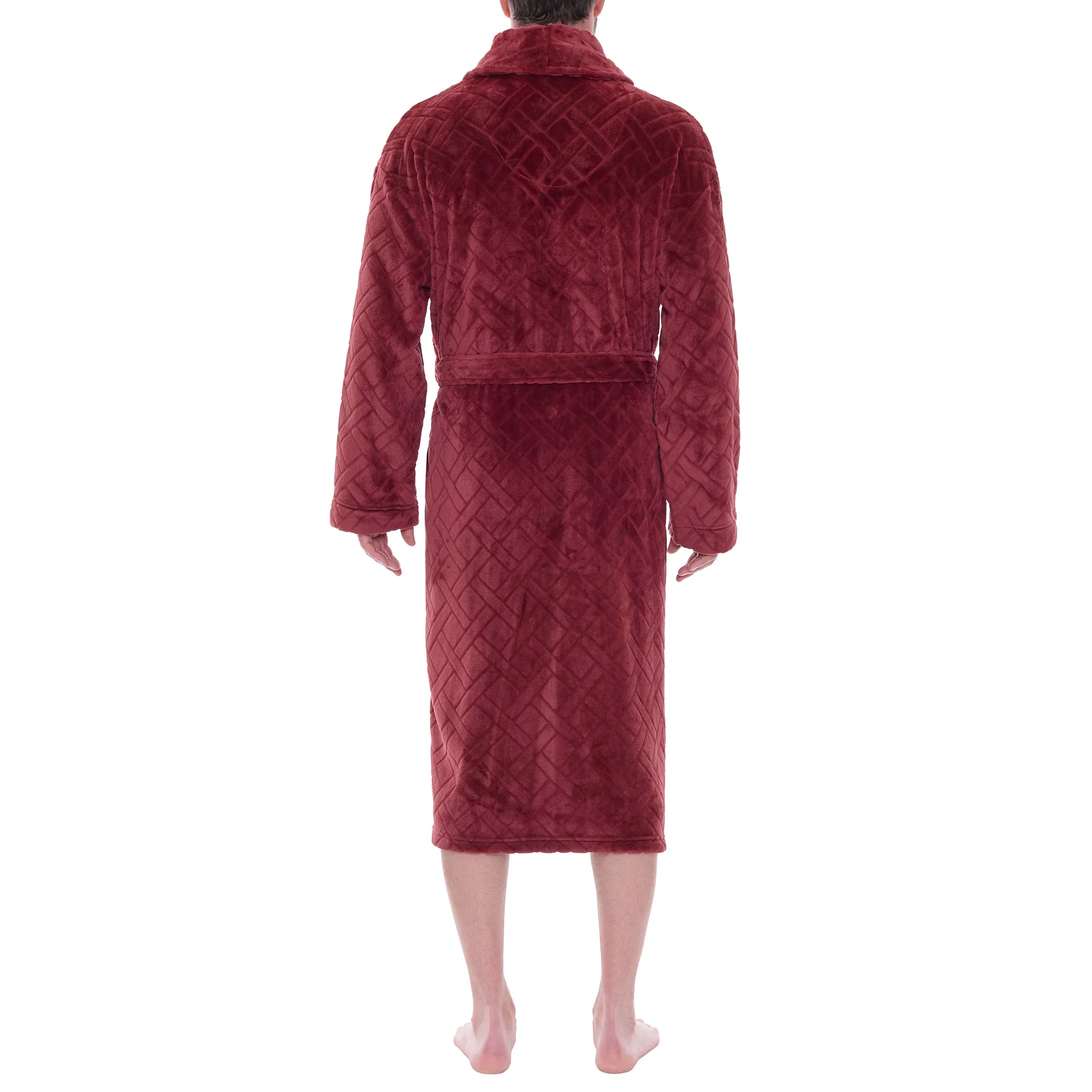 Crossroads Plush Fleece Shawl Robe