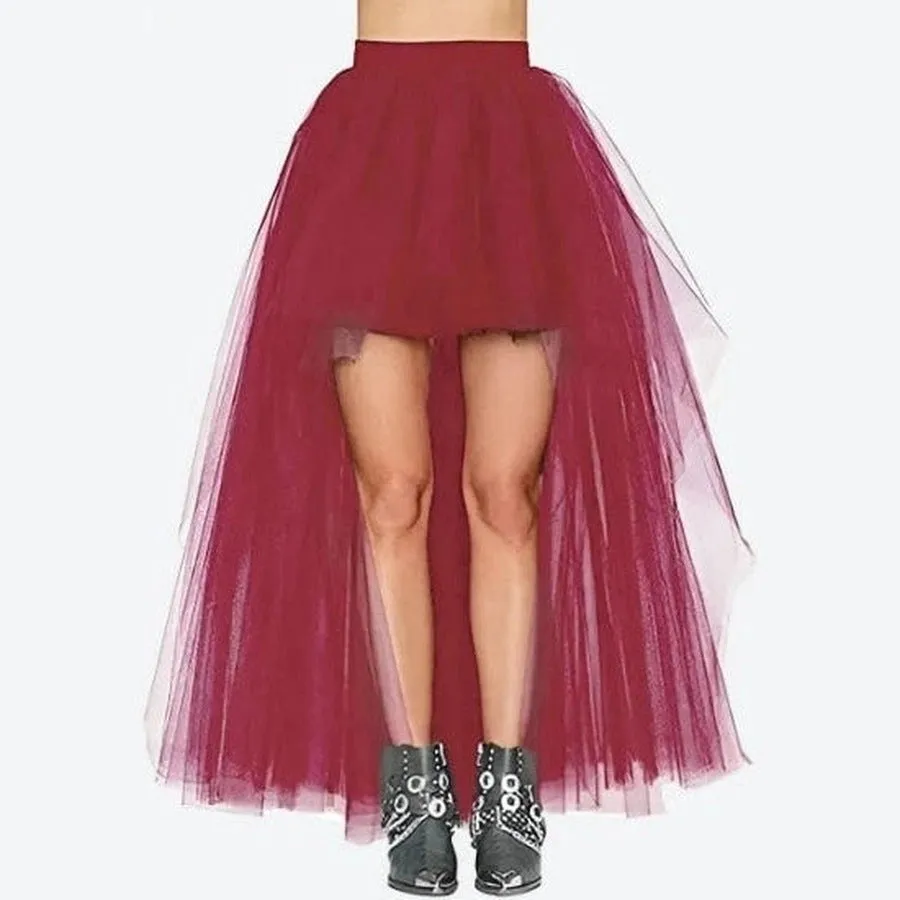 Elegant Layered Tulle Skirts