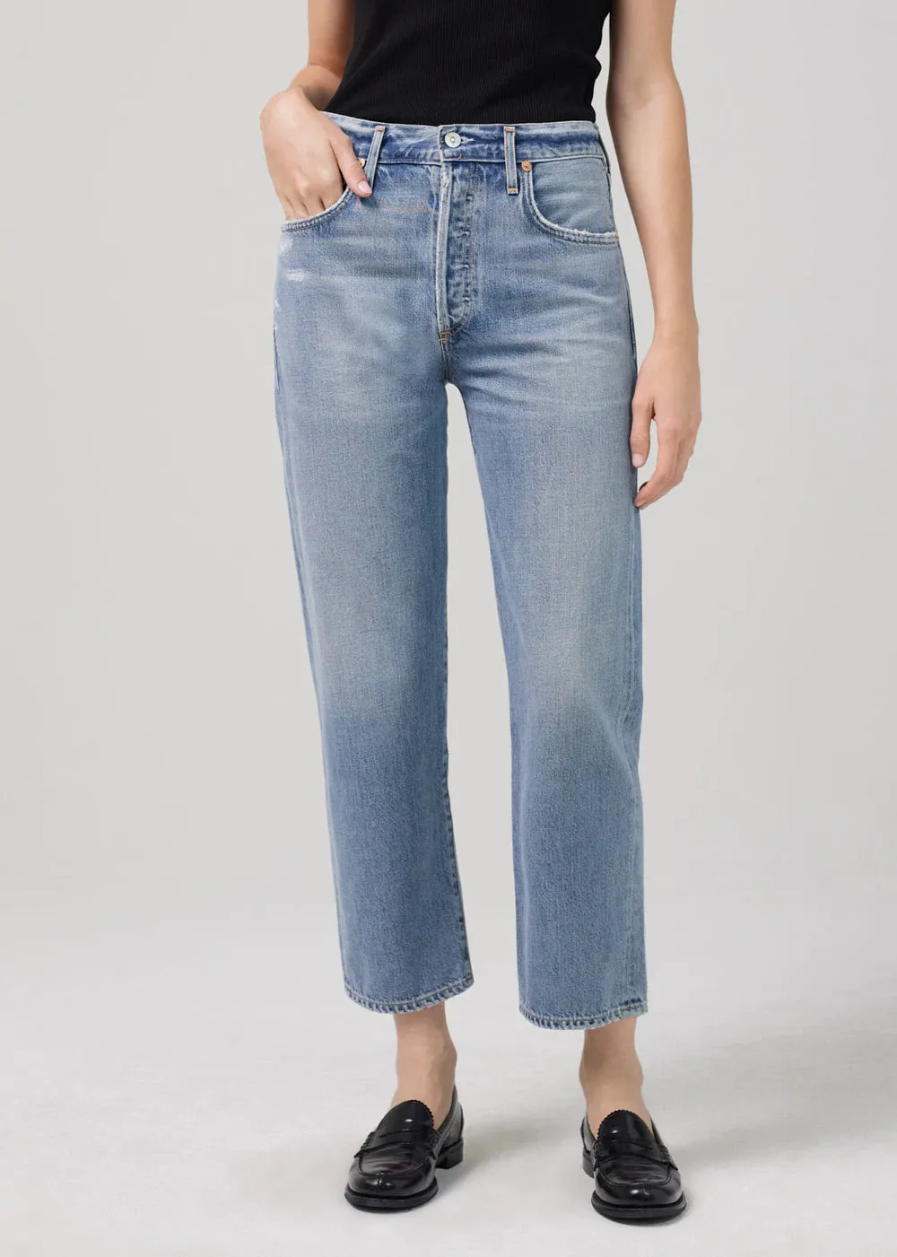 Emery Relaxed Crop Jeans