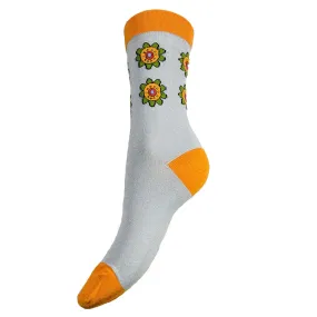 Flower Bamboo Socks