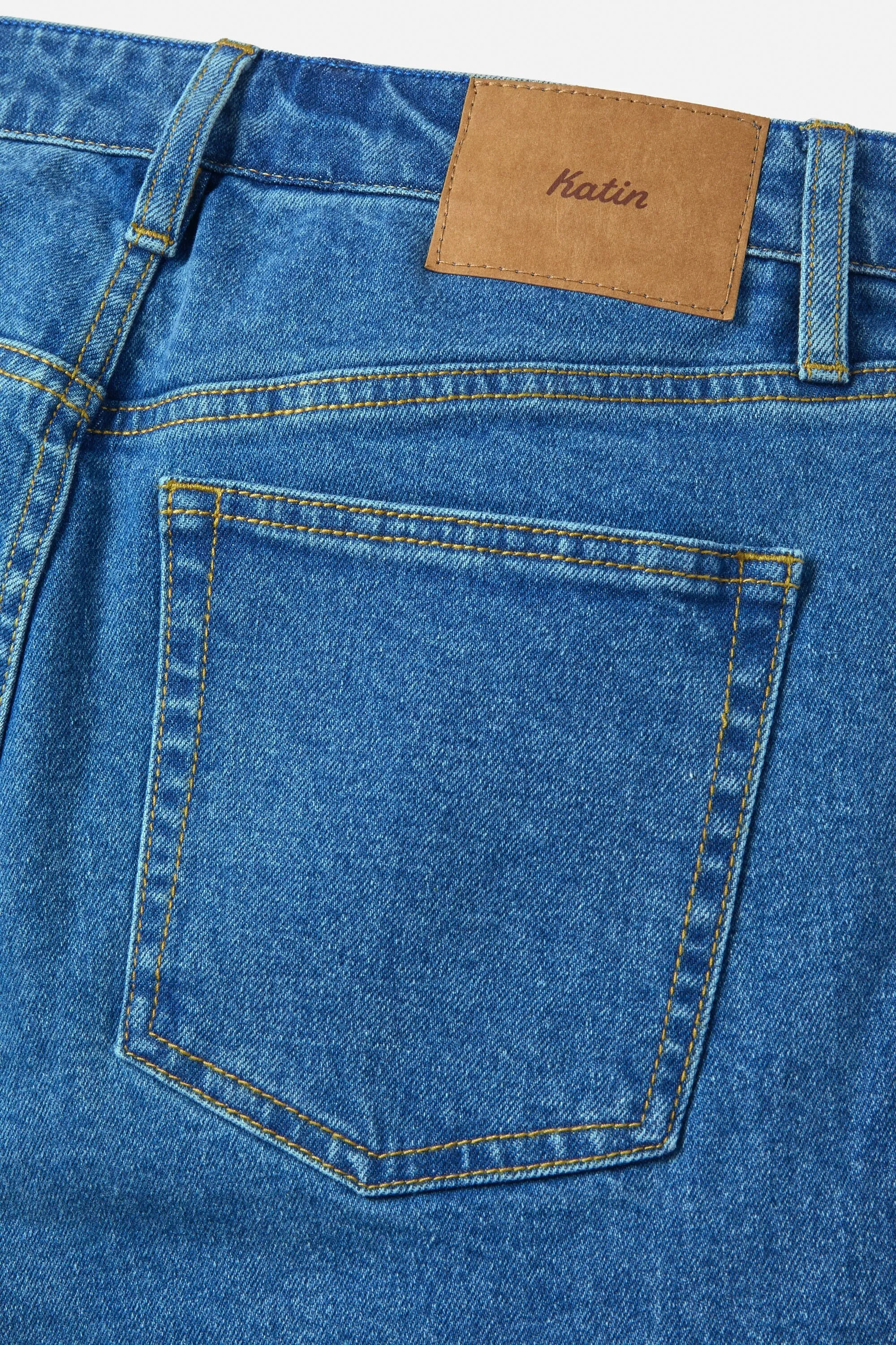 GEORGE 64 RELAXED - Medium Indigo