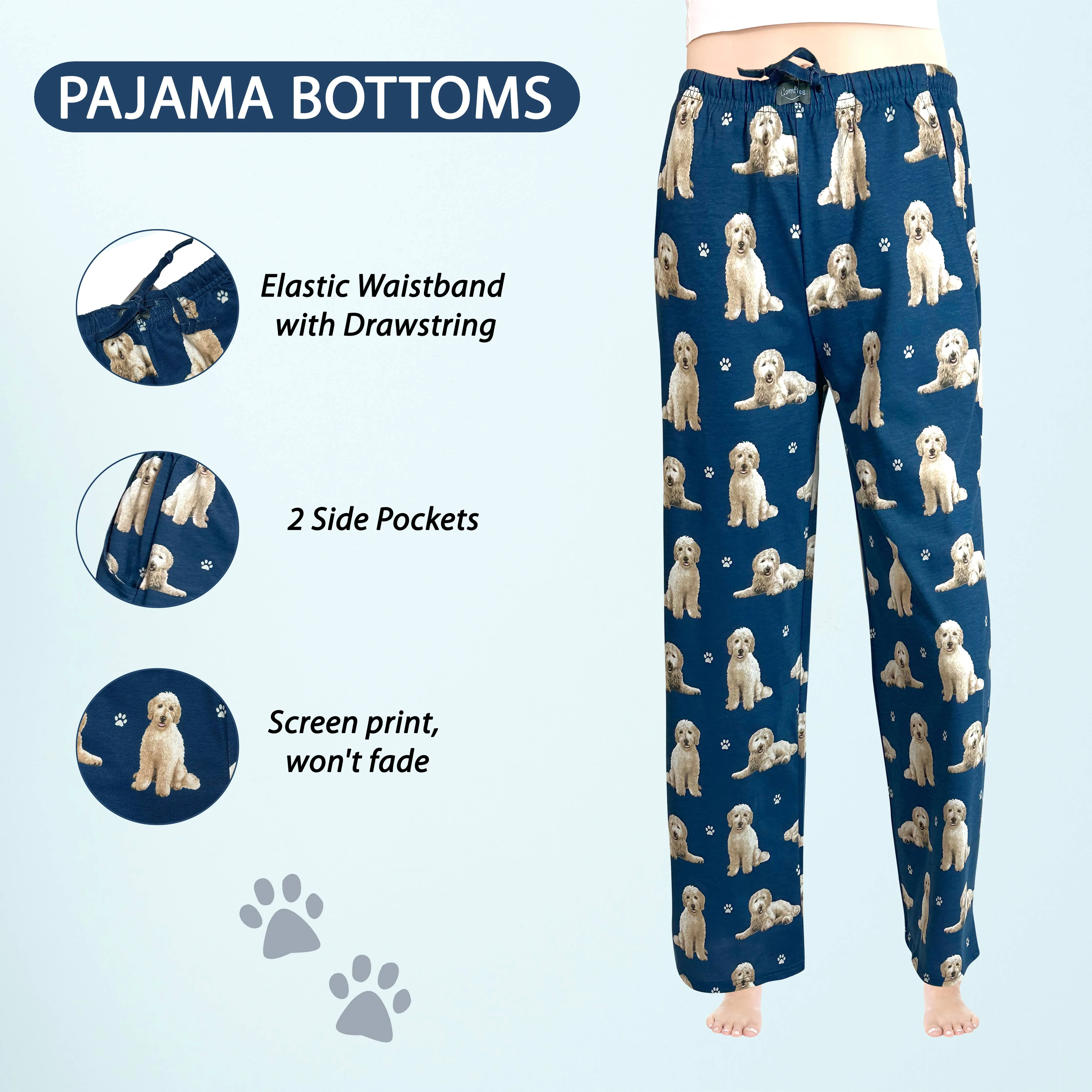 Goldendoodle Pajama Pants