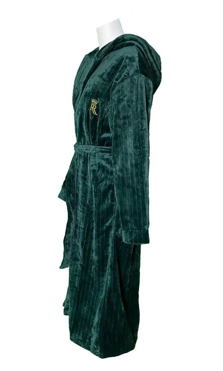 Green Hooded Royalty Robe