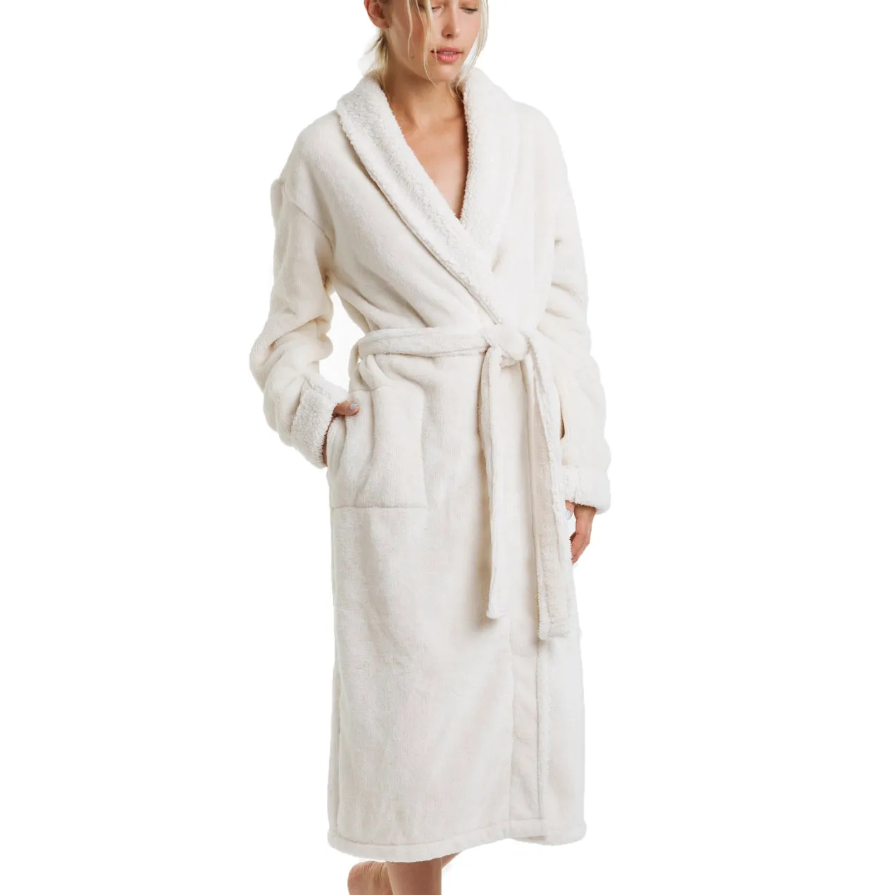 KEILA SHERPA FLEECE ROBE