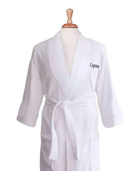 Lakeview Signature Egyptian Cotton Terry Spa Robes - Fun Gifts