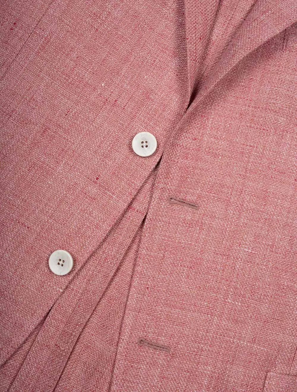 Linen Mix Sport Jacket Pink