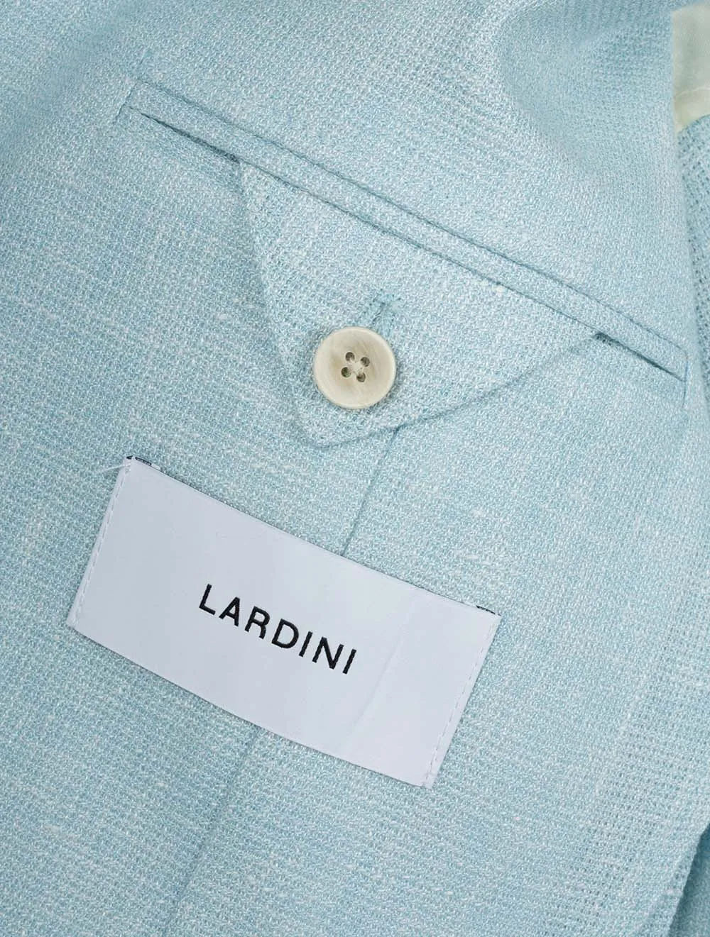 Linen Mix Sport Jacket Turquoise