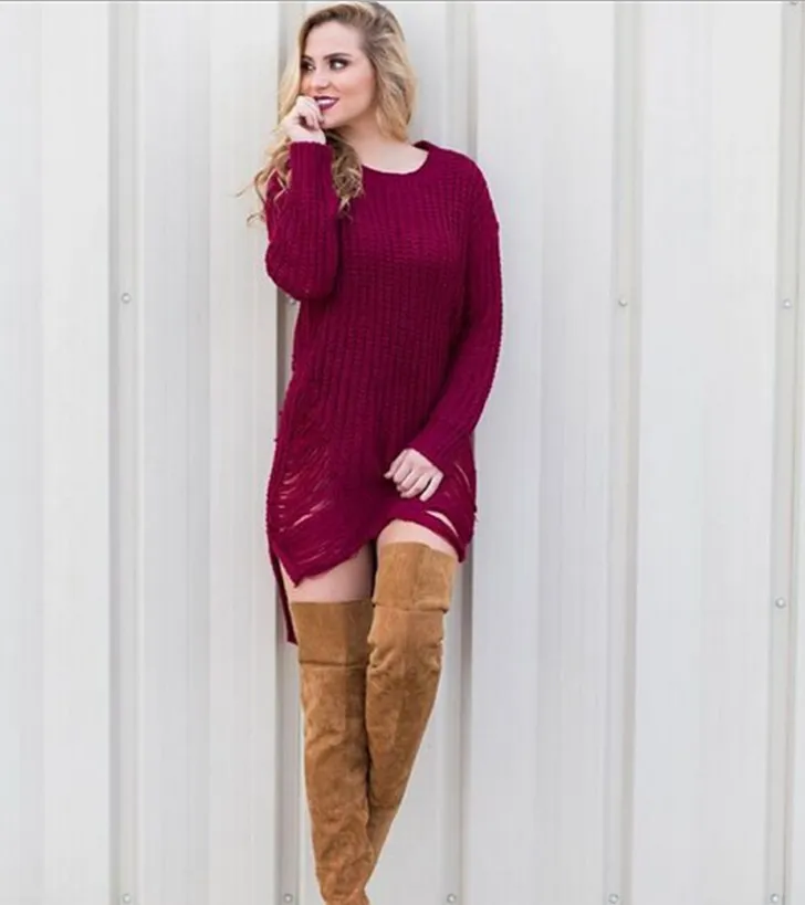 Loose tassel sweater