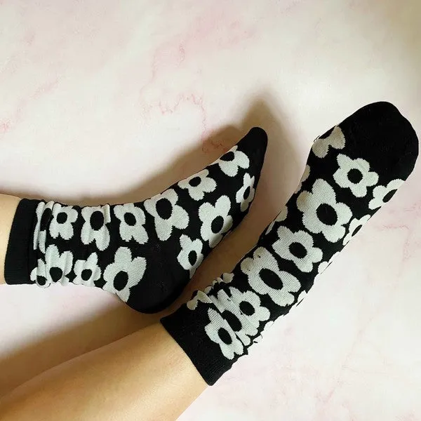 Modern Daisy Socks | Set Of 2 Pairs