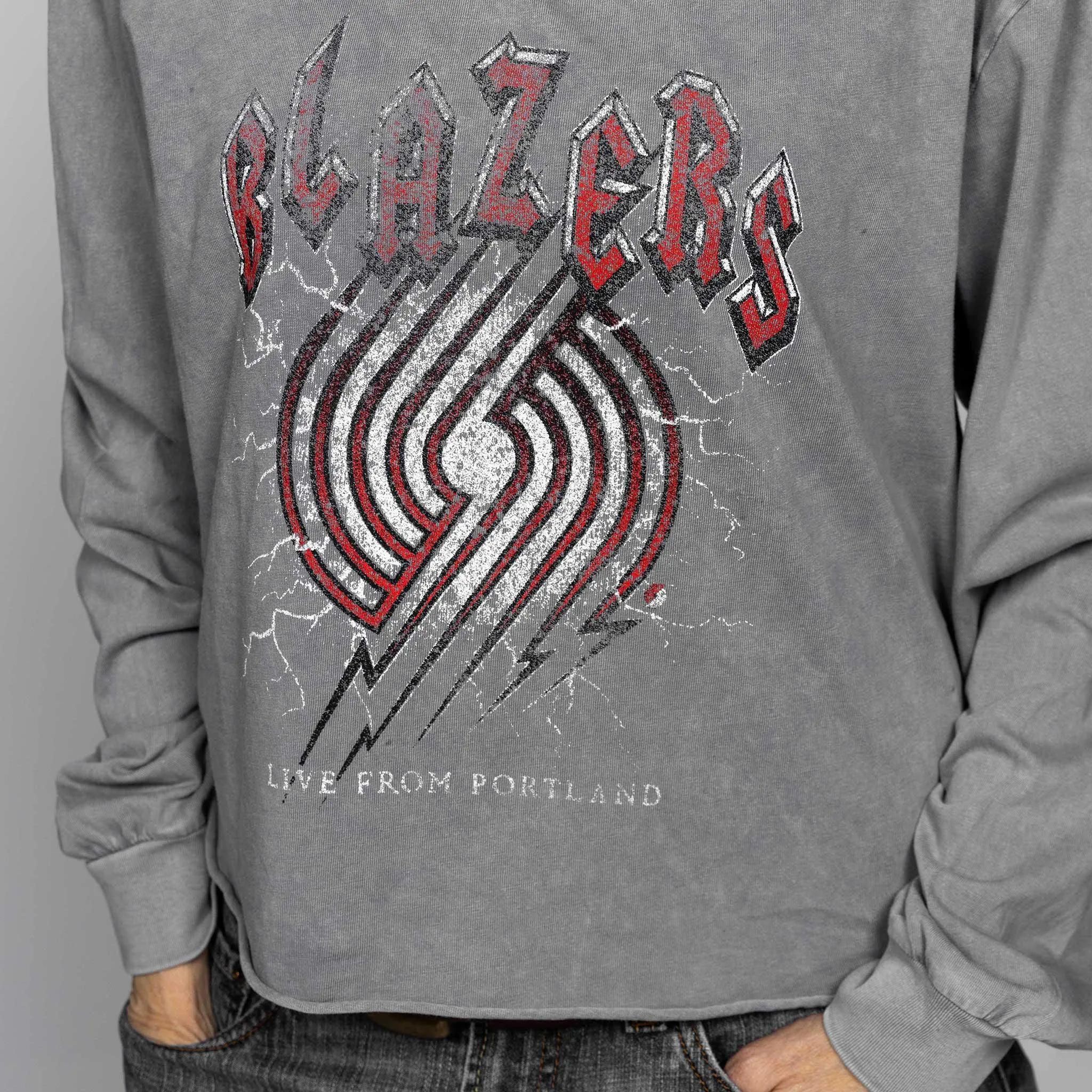 Portland Trail Blazers Wild Collective Women's Rock Crop Top