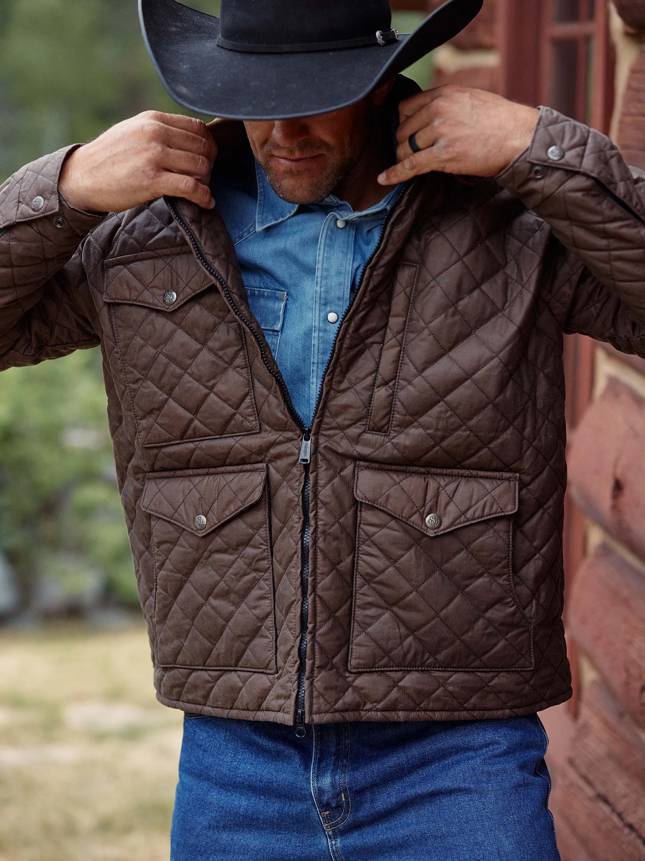 RangeWax® Blacktail Quilted Jacket