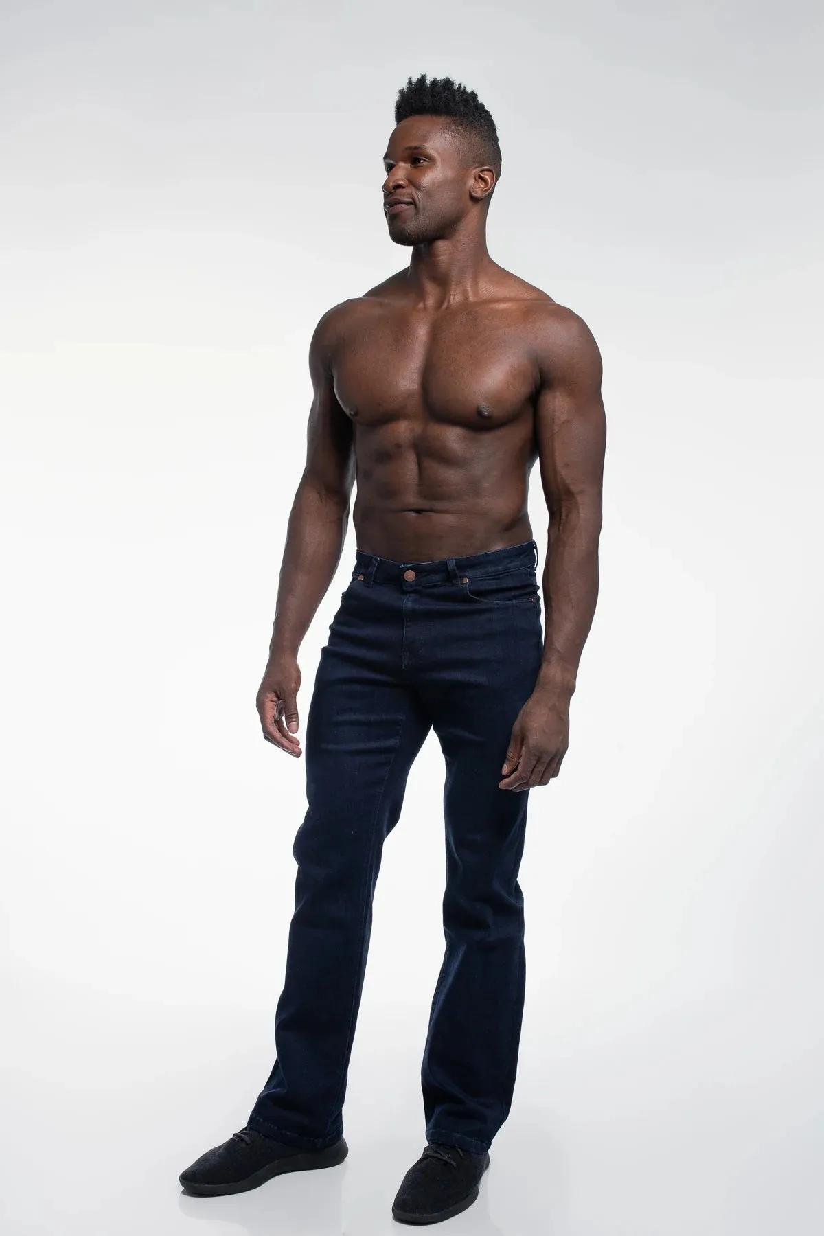 Relaxed Athletic Fit Jeans