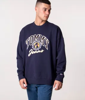 Relaxed Fit College Archive Logo Sweatshirt