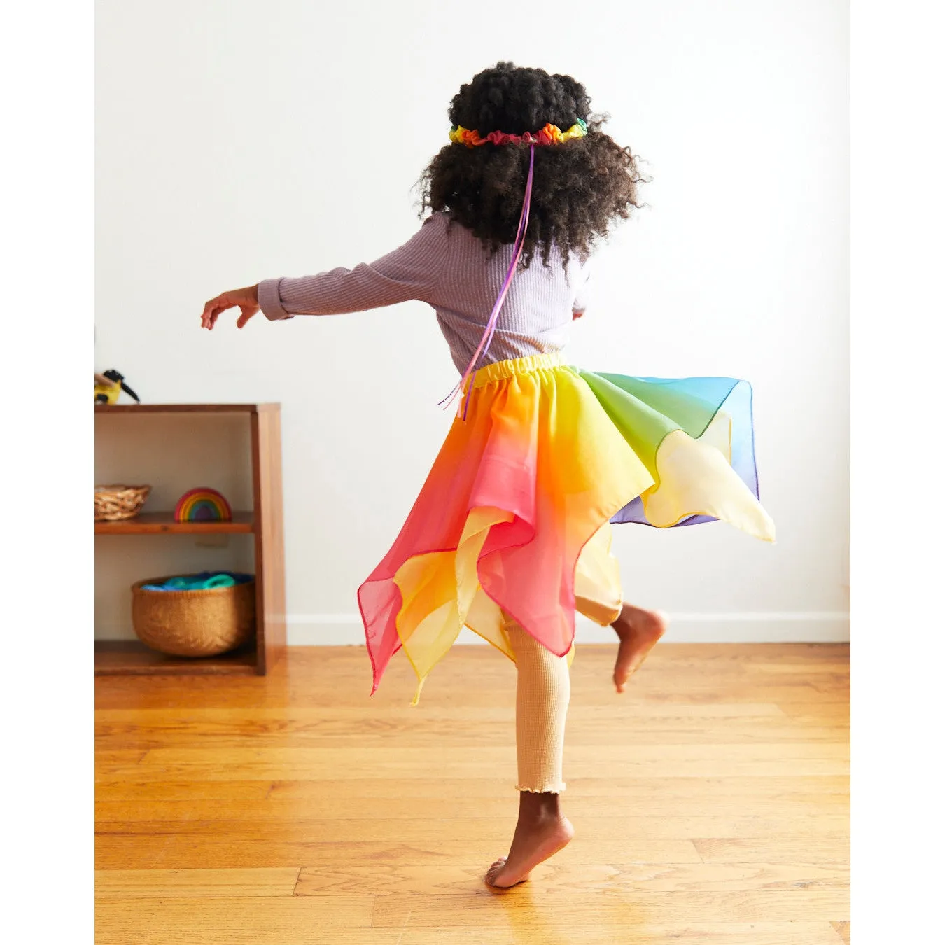 Sarah's Silks Fairy Skirt - Rainbow