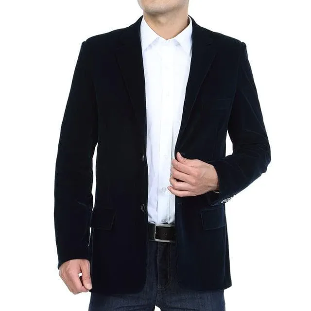 Smart Casual Cotton Corduroy Blazers