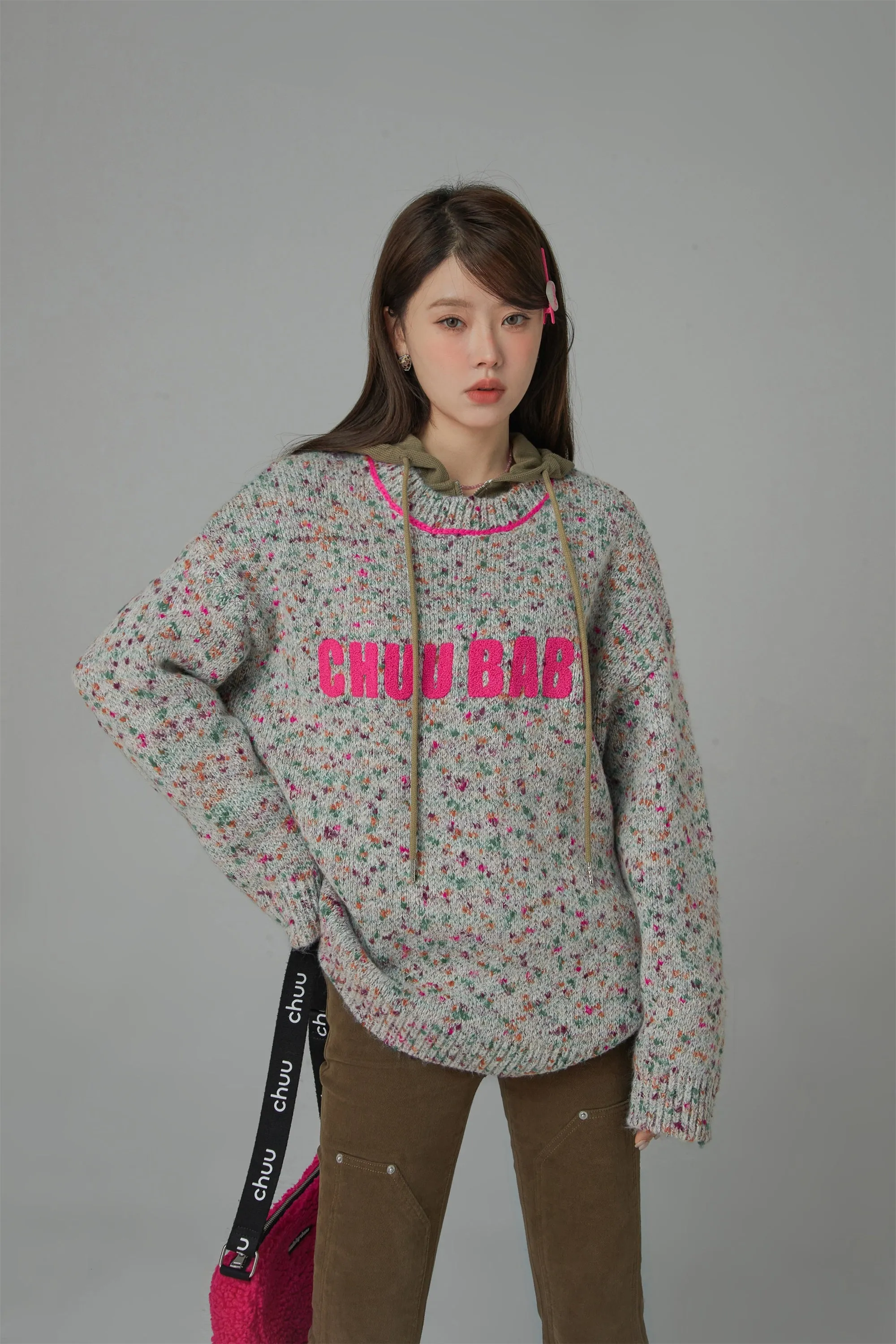 Sprinkles Everywhere Loose Fit Knit Sweater