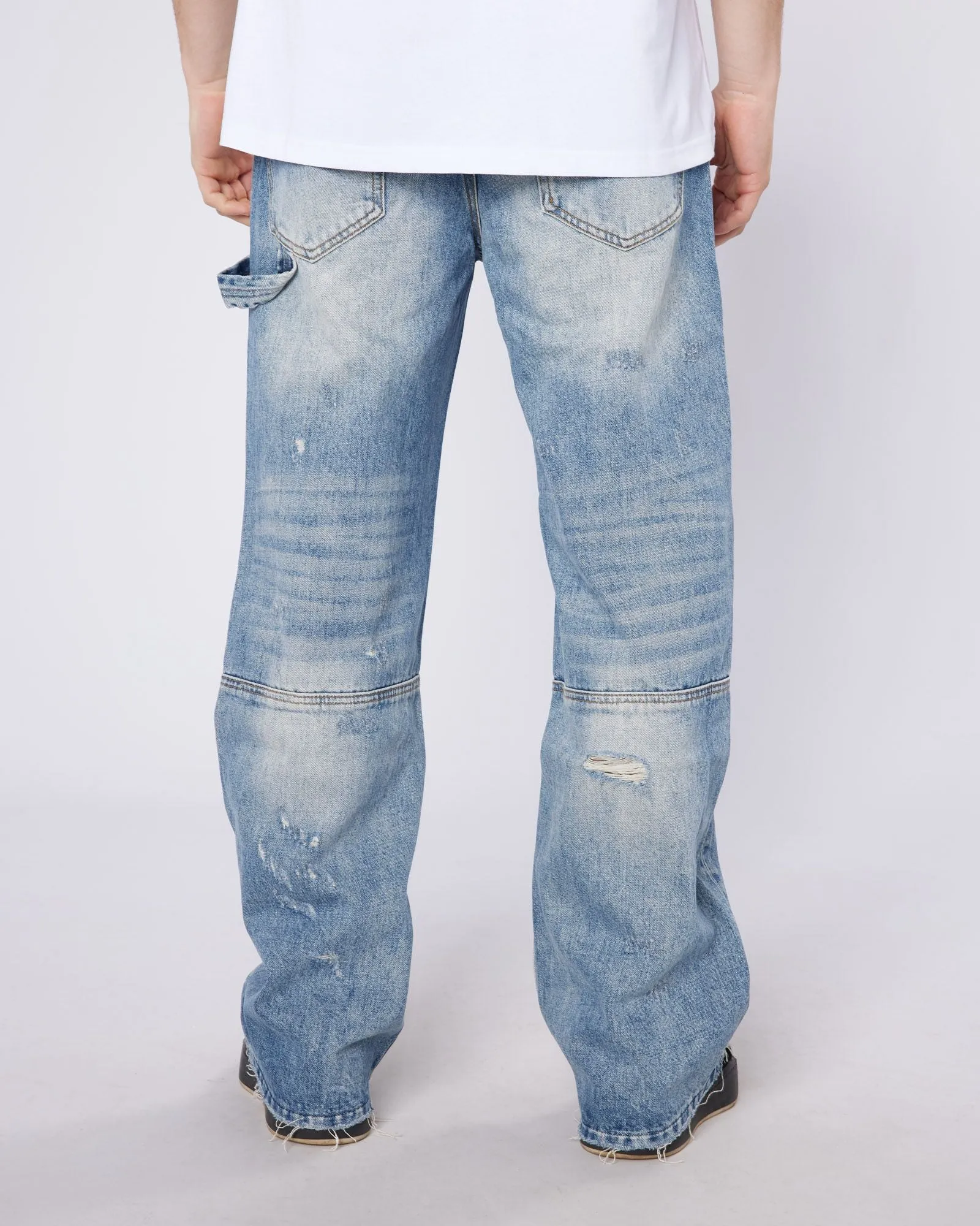 Stressed Relaxed Hammer Jeans