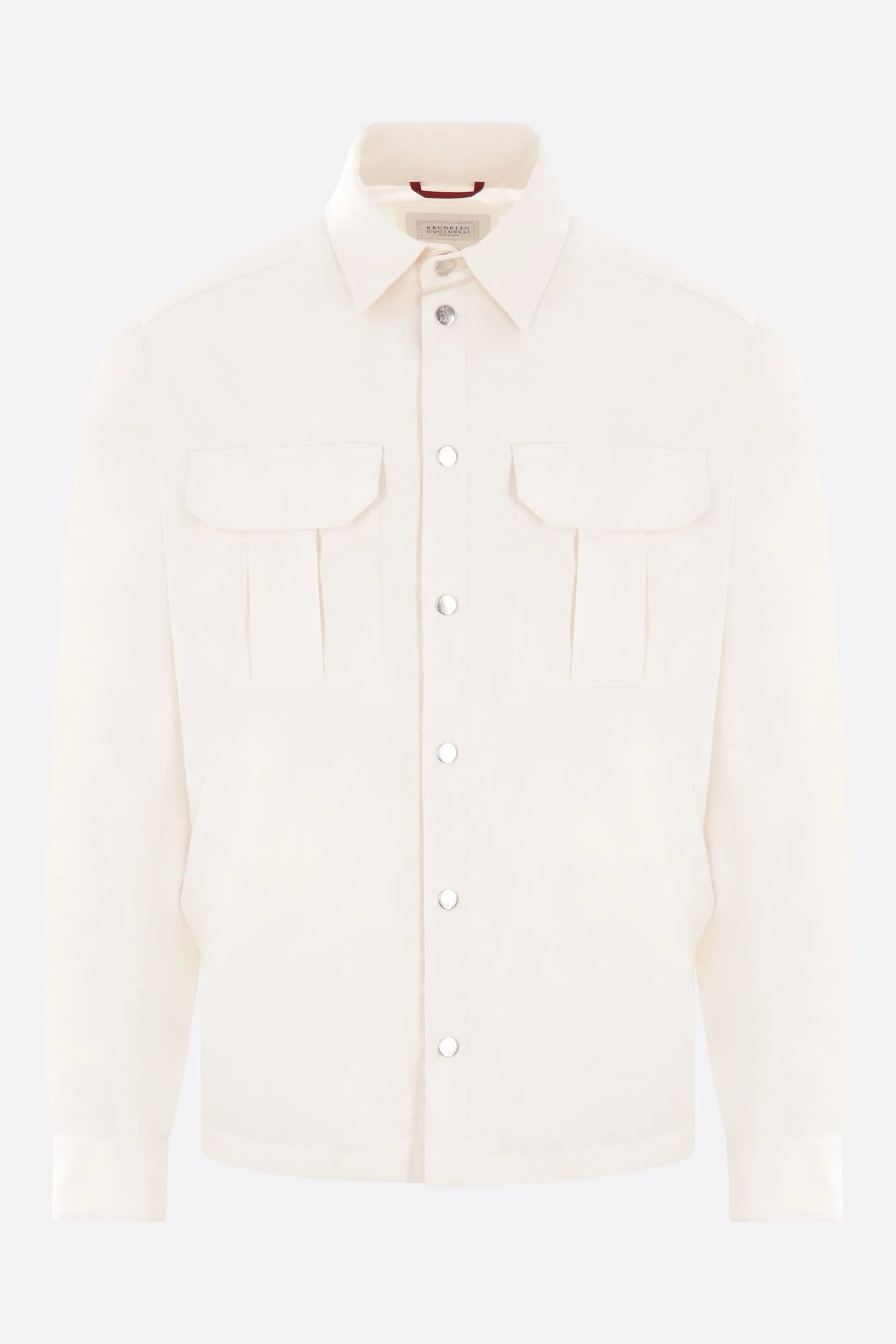 Technical Pattern Nylon Overshirt