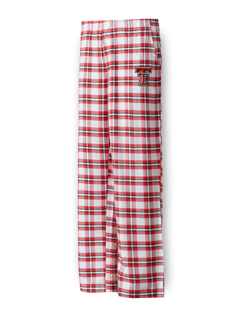 Texas Tech "Sienna" Women's Plaid Pajama Pants