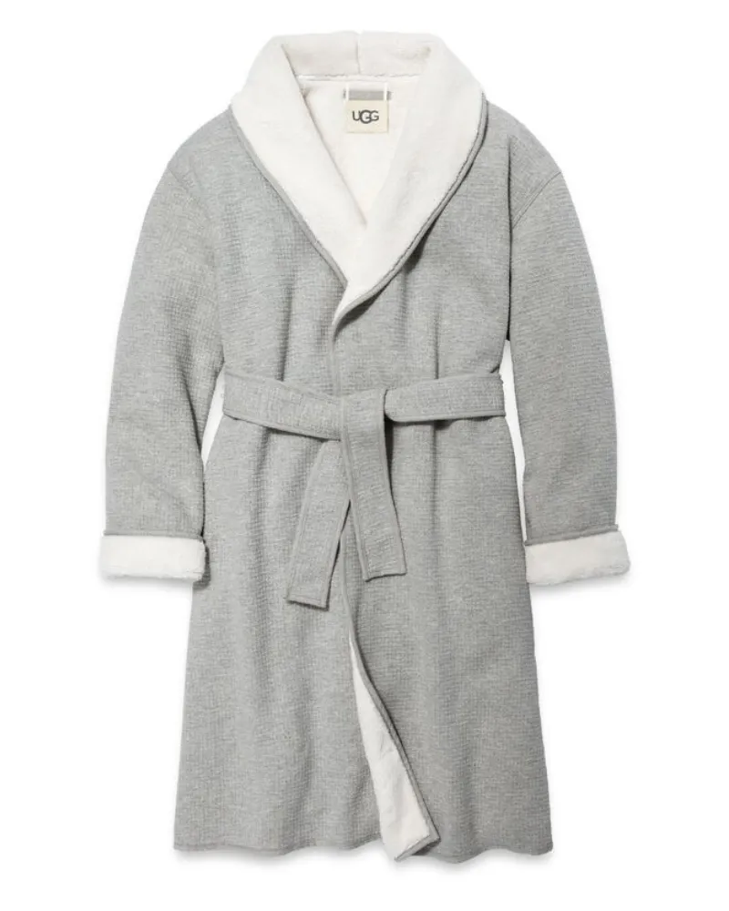 UGG Grey Heather Anabella Reversible Robe