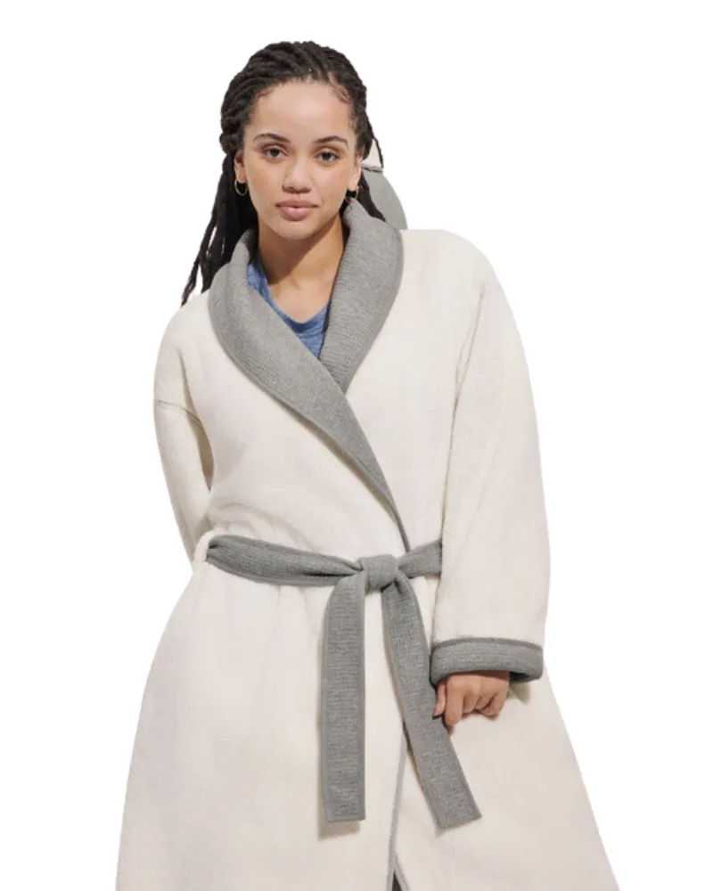 UGG Grey Heather Anabella Reversible Robe