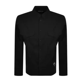 Versace Jeans Couture Logo Black Shirt