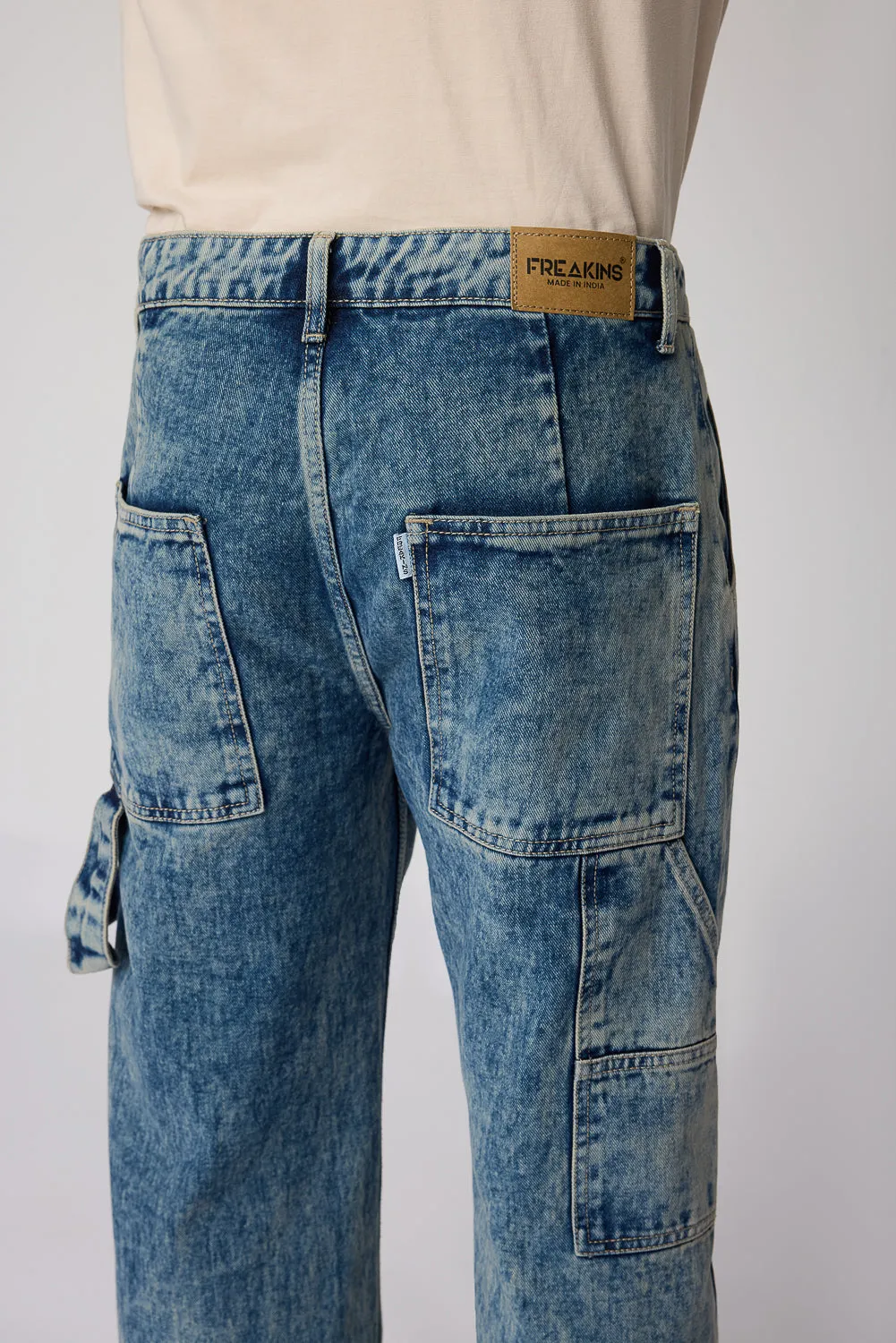 Washed Out Relaxed Men's Jeans