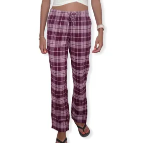 Women Pajama Pants - Red x White