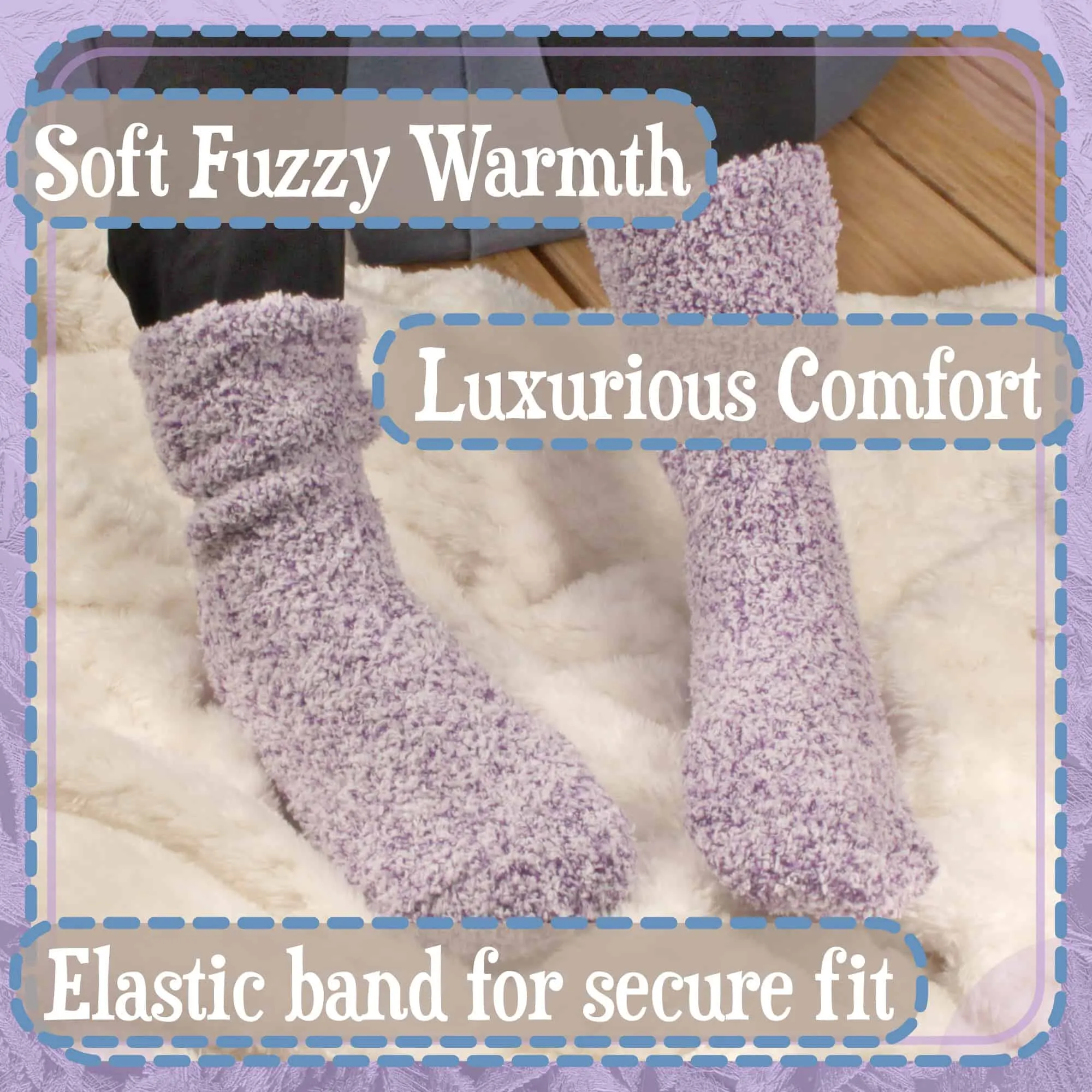 Women's Feather Soft Fuzzy Socks