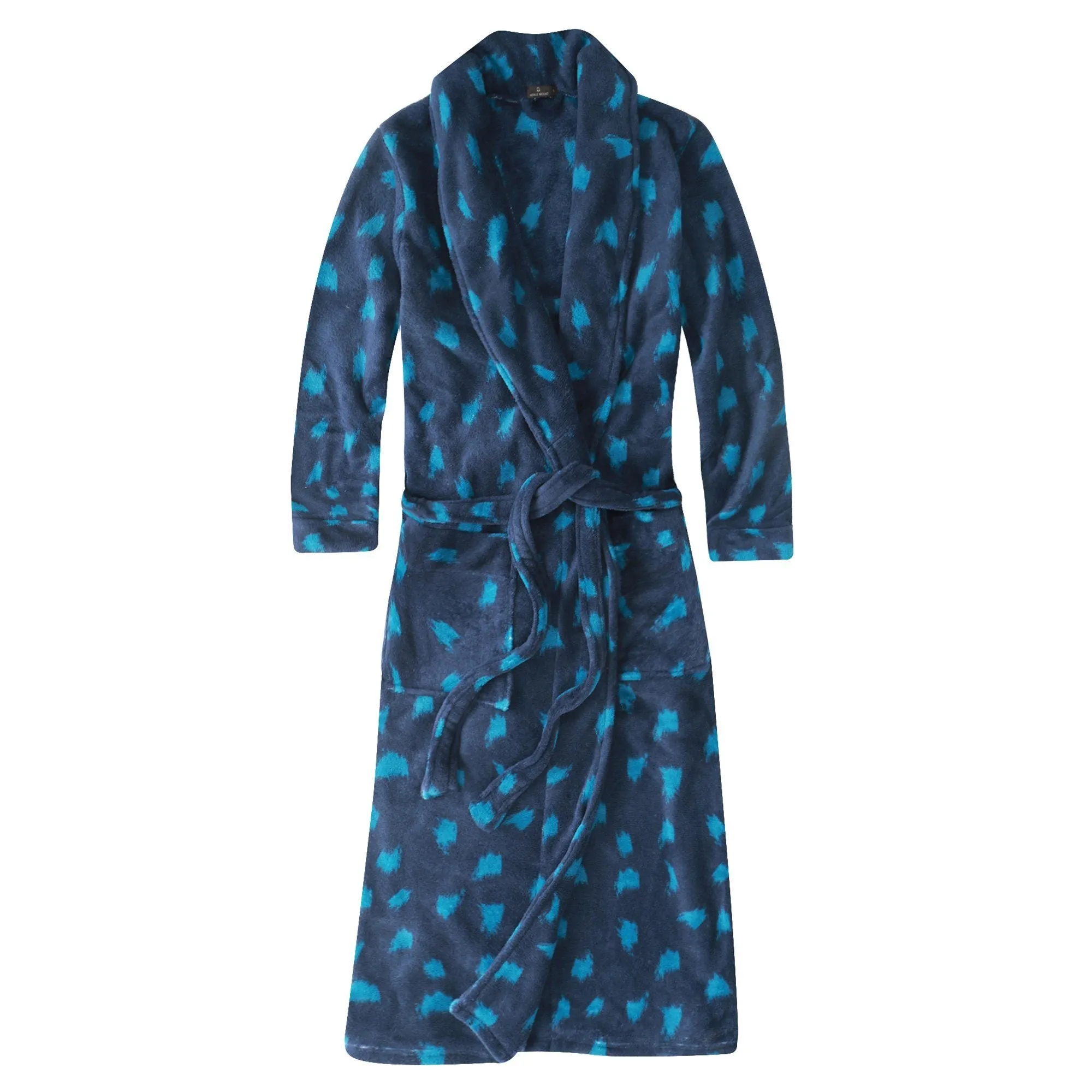 Women's Premium Coral Fleece Plush Spa Robe