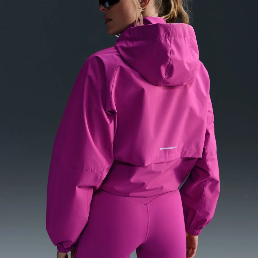 Womens Storm-FIT Swift Running Jacket - Hot Fuchsia/Black