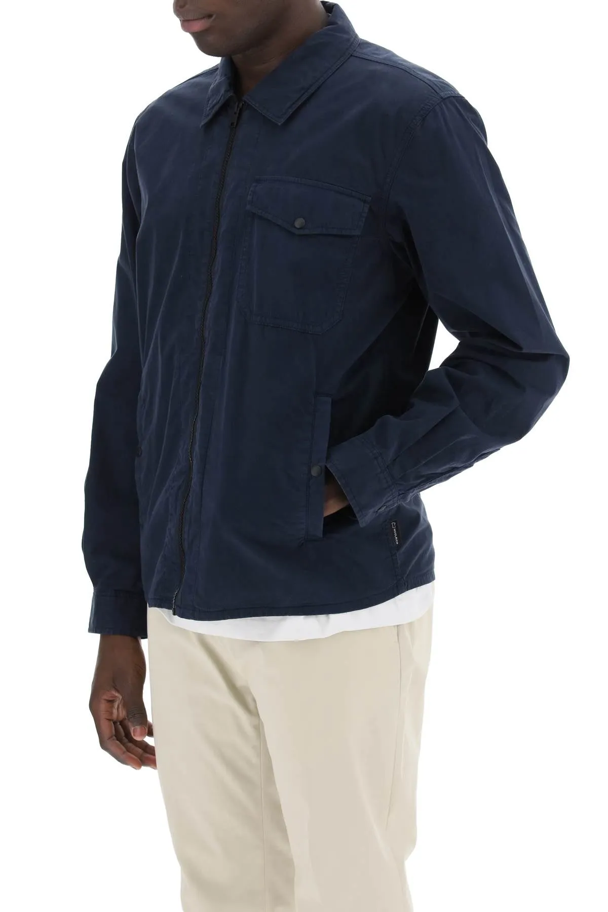 Woolrich Cotton Overshirt For