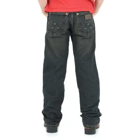 Wrangler Boy's Dark Relaxed Straight Jean